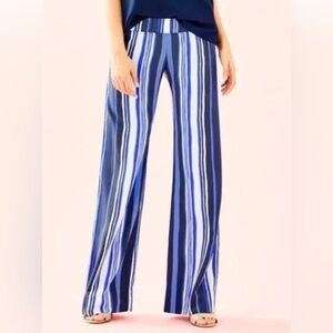 NWT Lilly Pulitzer Bal Harbor Palazzo Pants size L